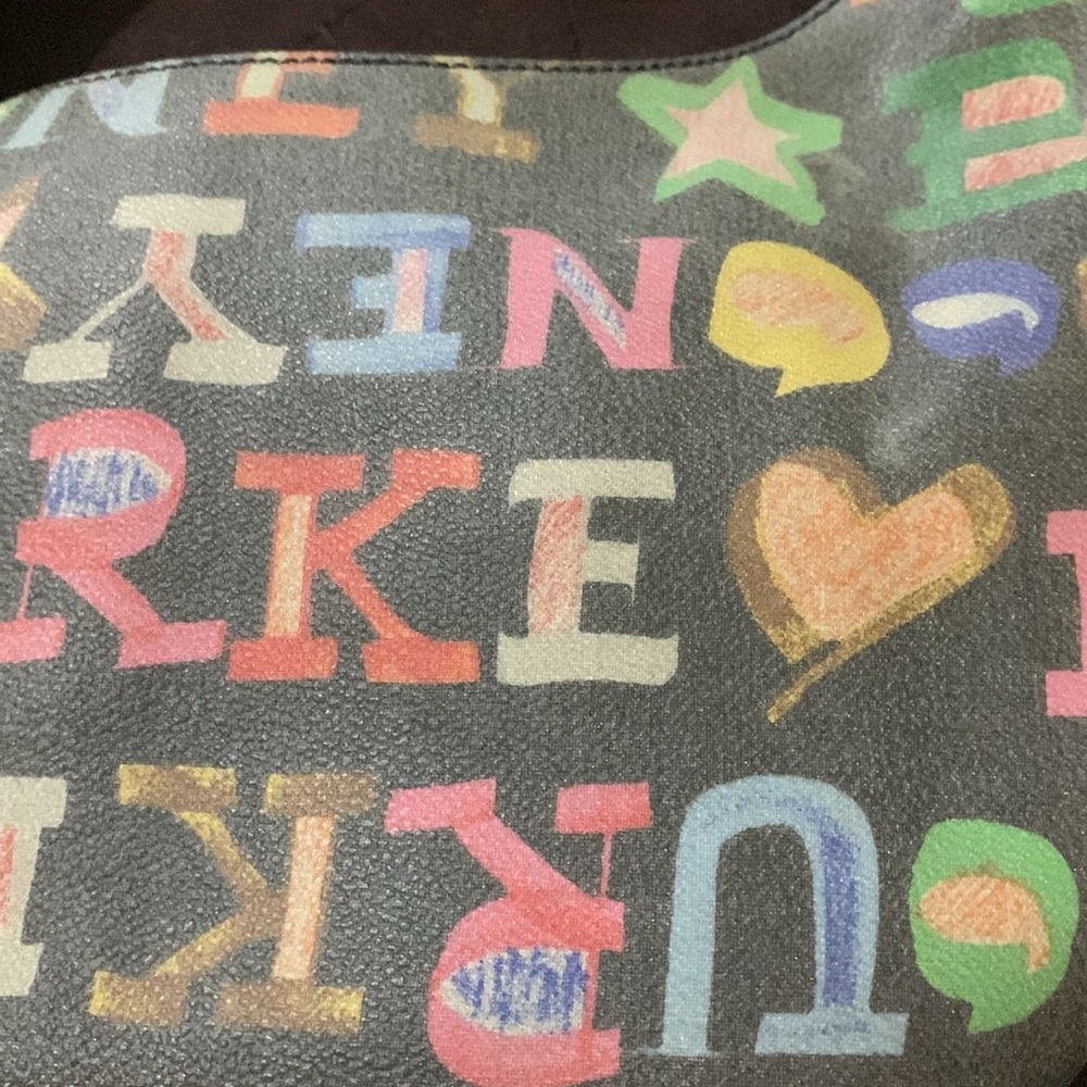 Dooney & Bourke Colorful Letter Bucket Bag - Picture 2 of 10